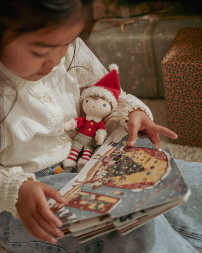 Set de Natal com Livro e Mini Boneco “Jim”