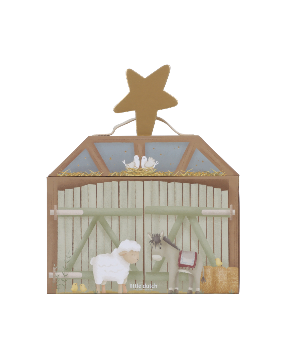 Presépio de Madeira com Mala