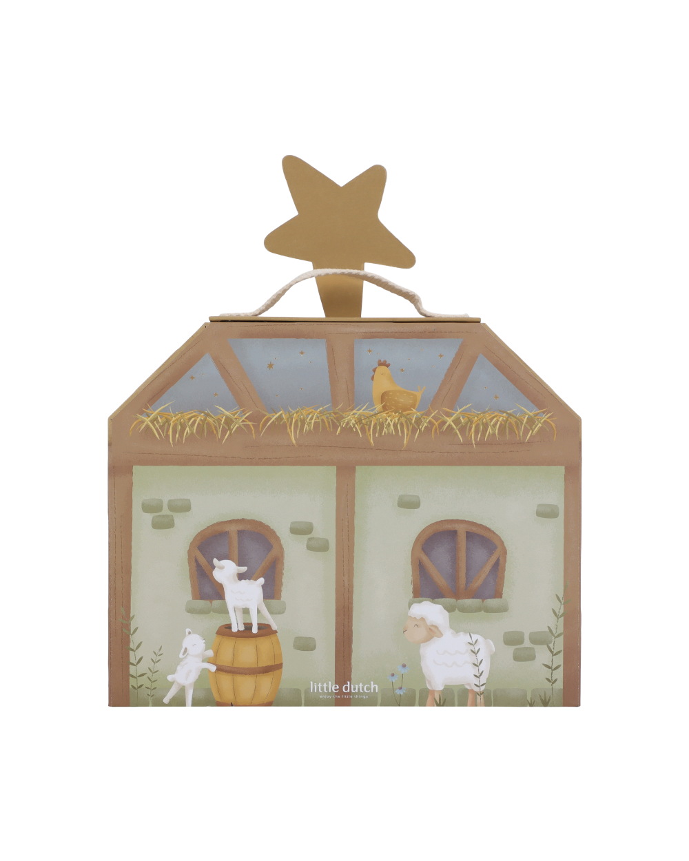 Presépio de Madeira com Mala