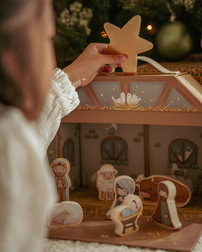Presépio de Madeira com Mala