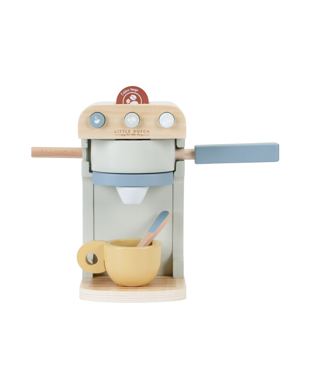 Wooden Coffee Machine