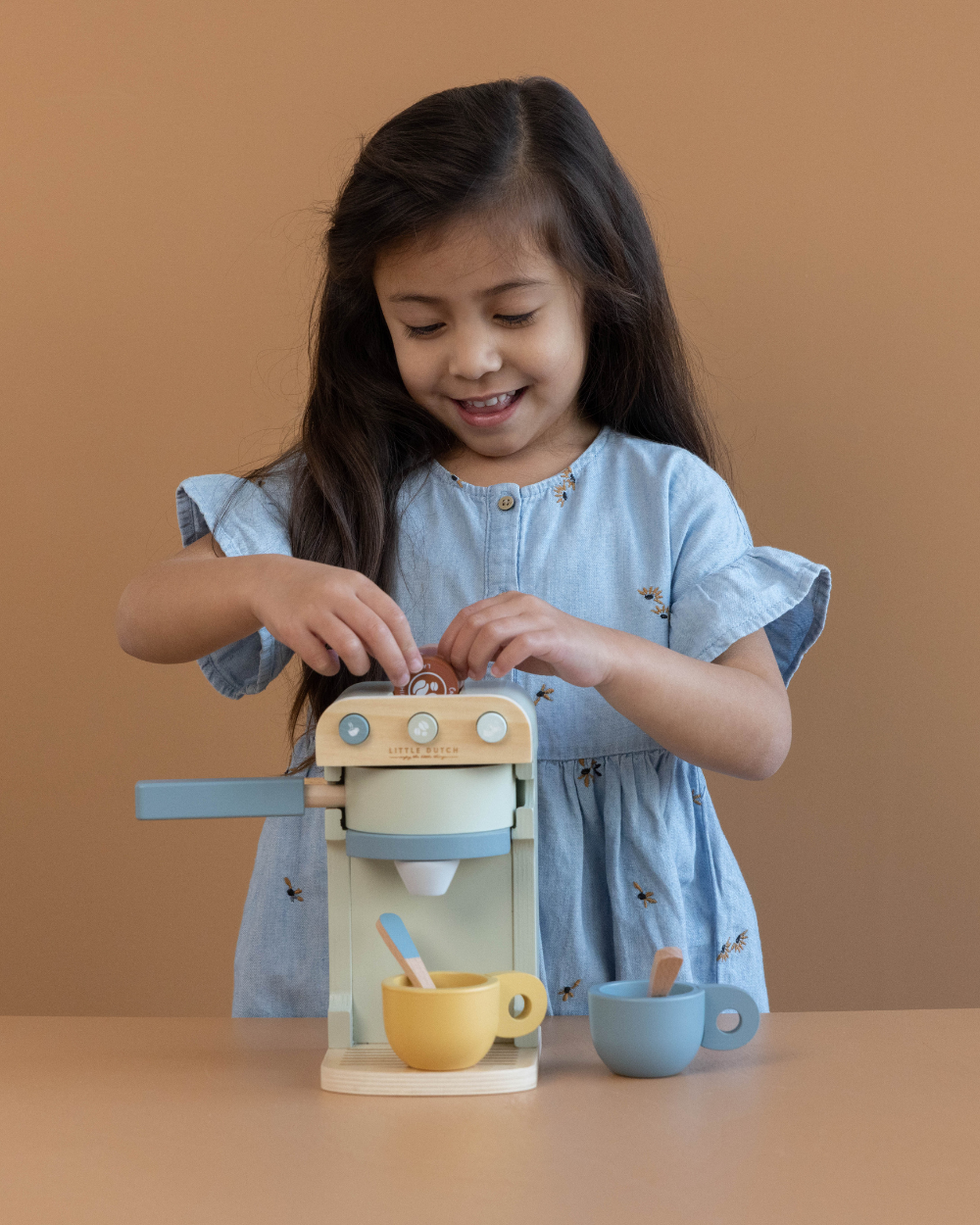 Wooden Coffee Machine