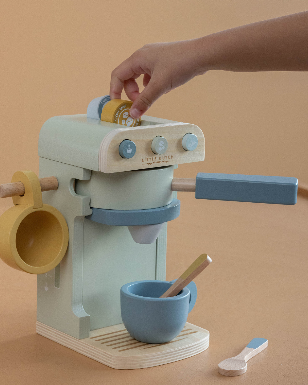 Wooden Coffee Machine