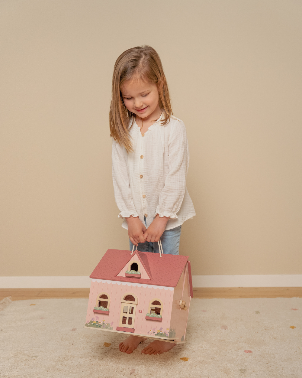 Casa de Bonecas Portátil