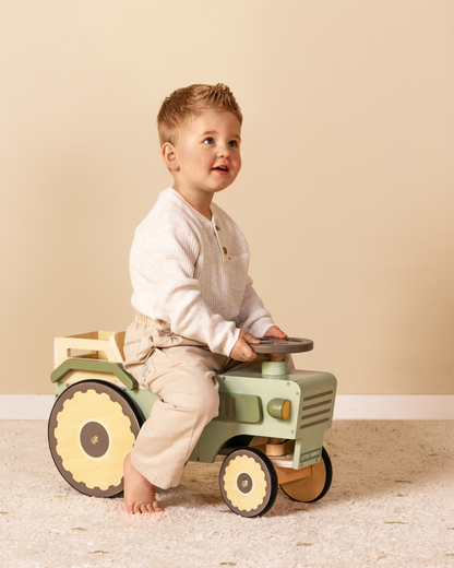 Little Farm Wooden Tractor