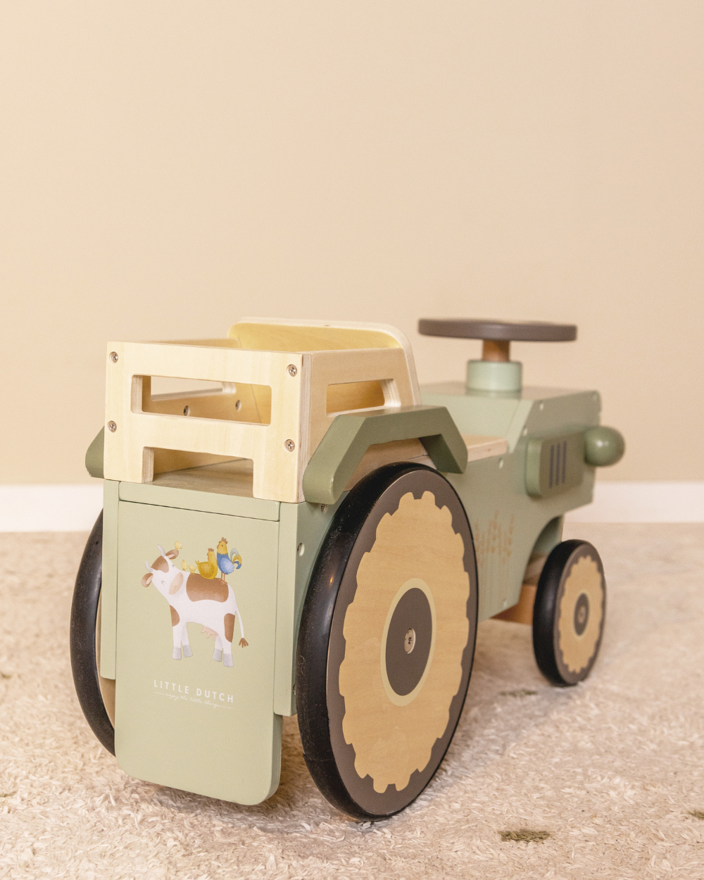 Little Farm Wooden Tractor
