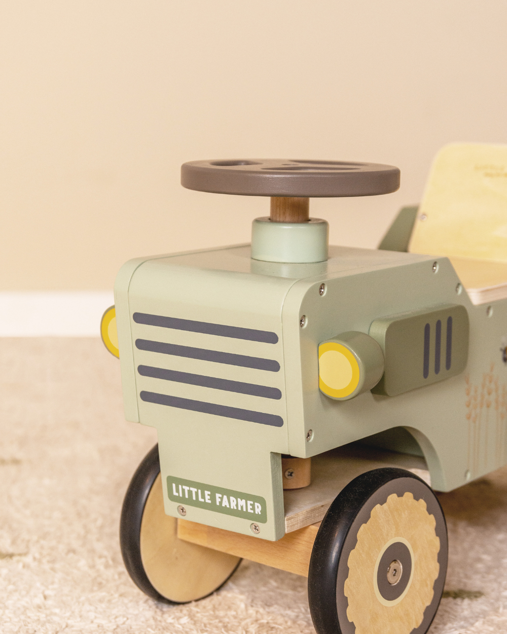 Little Farm Wooden Tractor