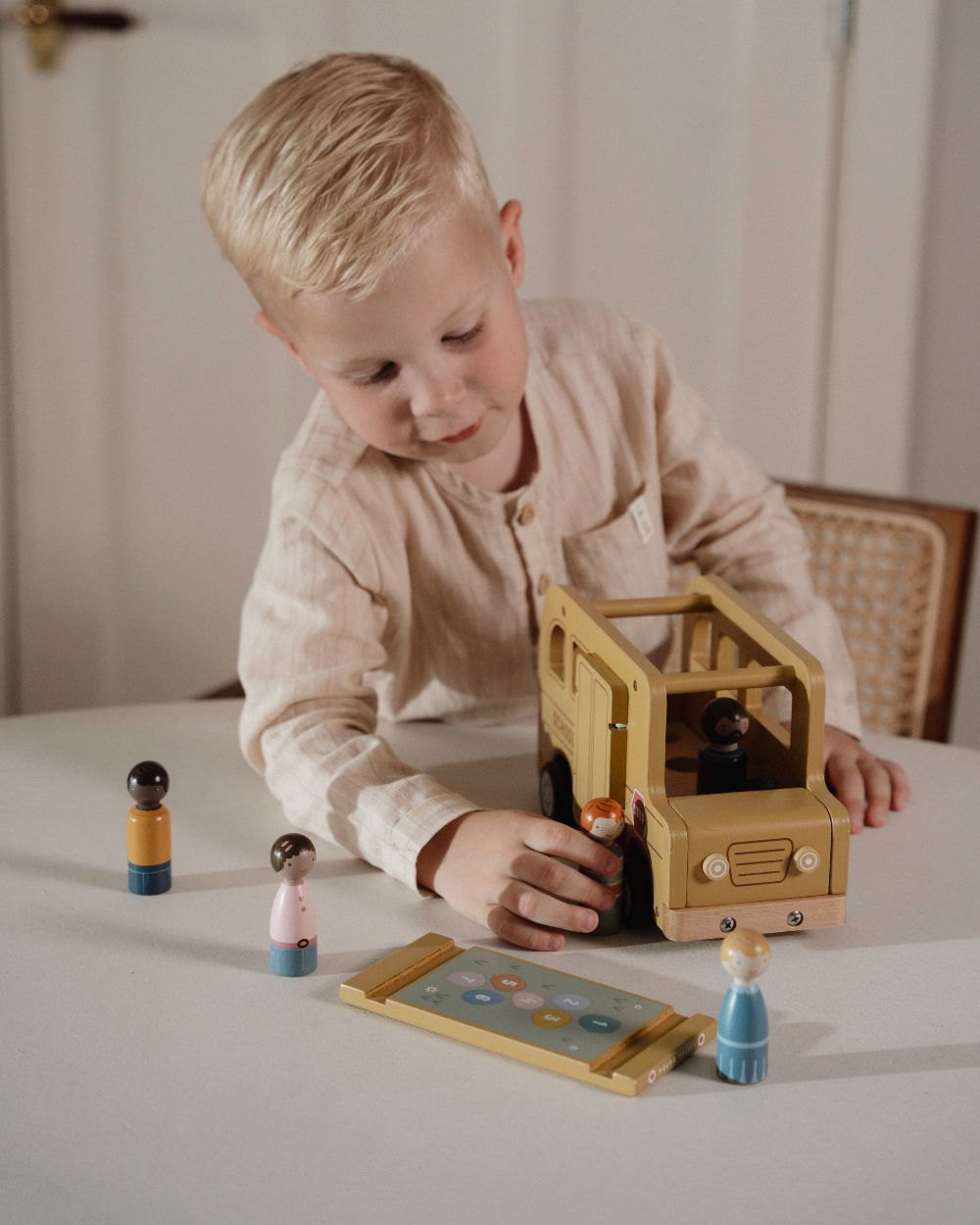 School Bus with Puppets