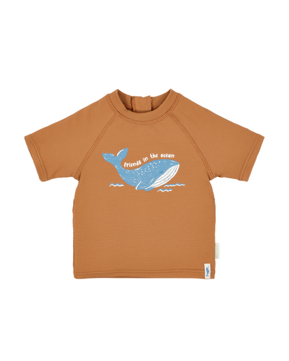 Camisola de Banho Manga Curta | Sunny Brown