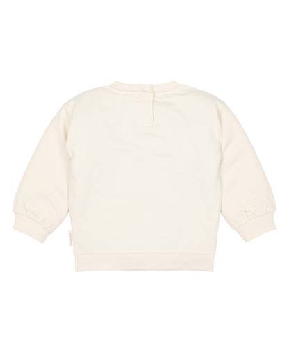 Sweatshirt Flores Bordadas