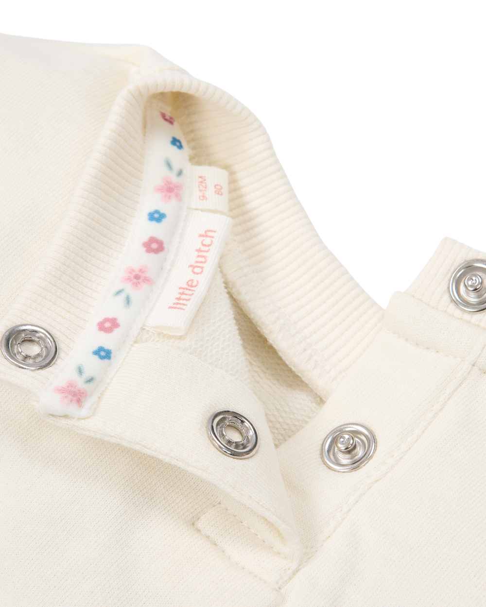 Sweatshirt Flores Bordadas