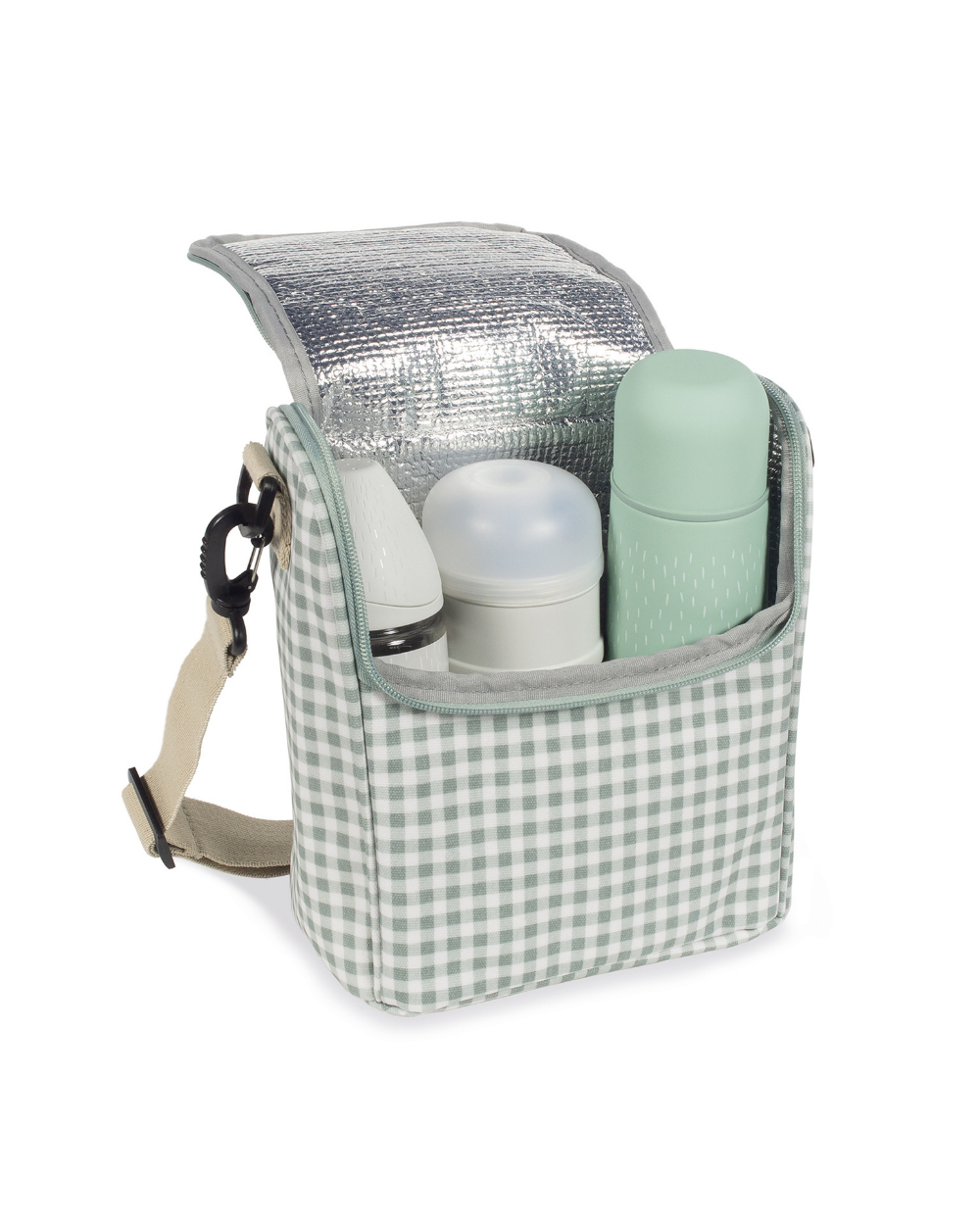 Lancheira I Love Vichy Verde