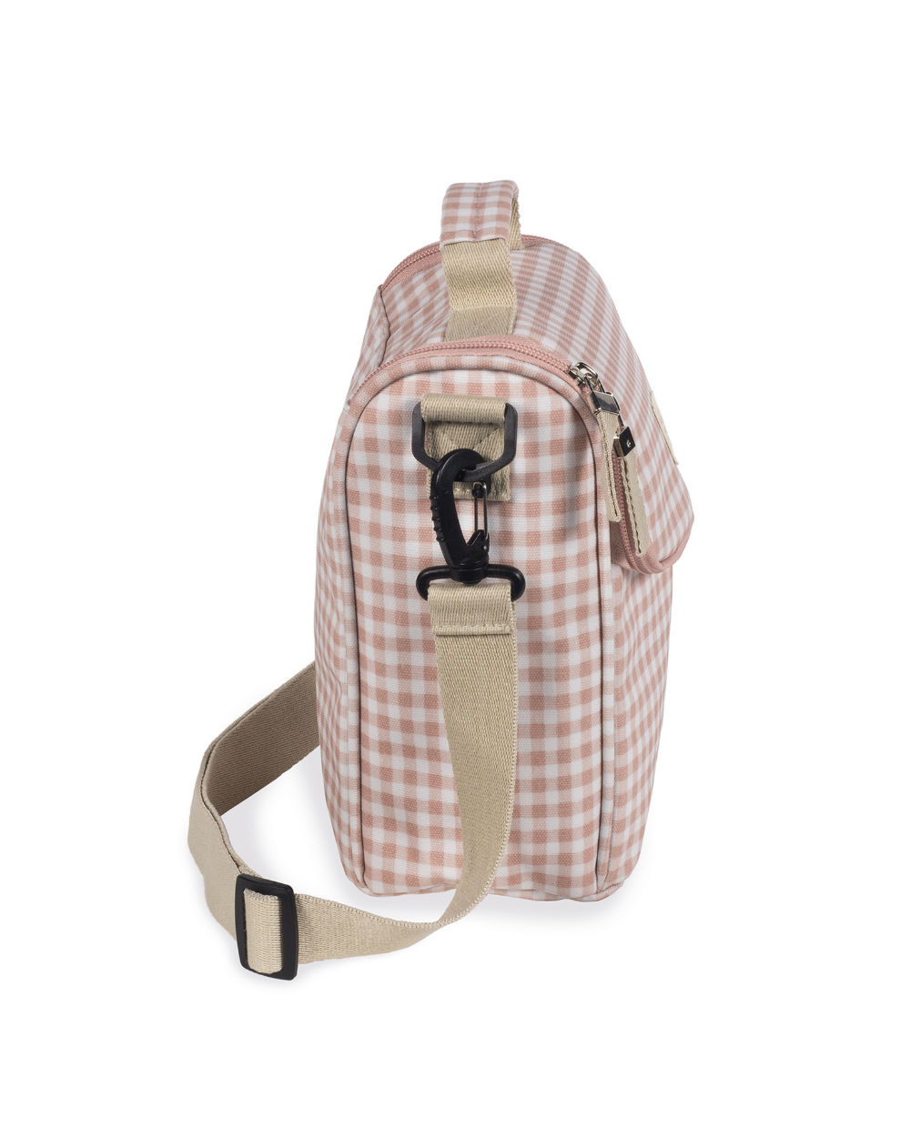 Lancheira I Love Vichy Rosa