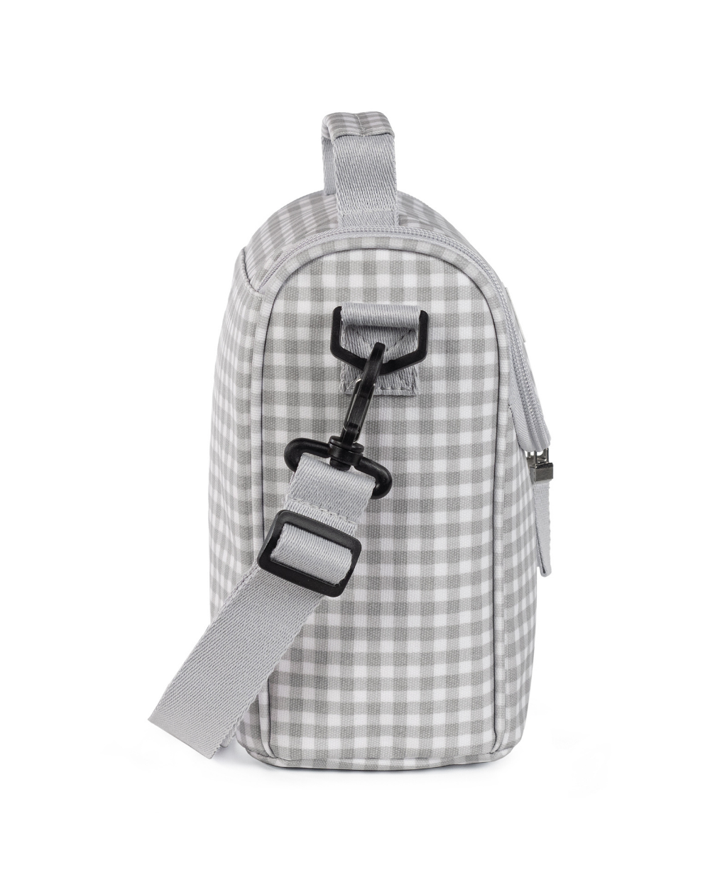 Lancheira I Love Vichy Grey