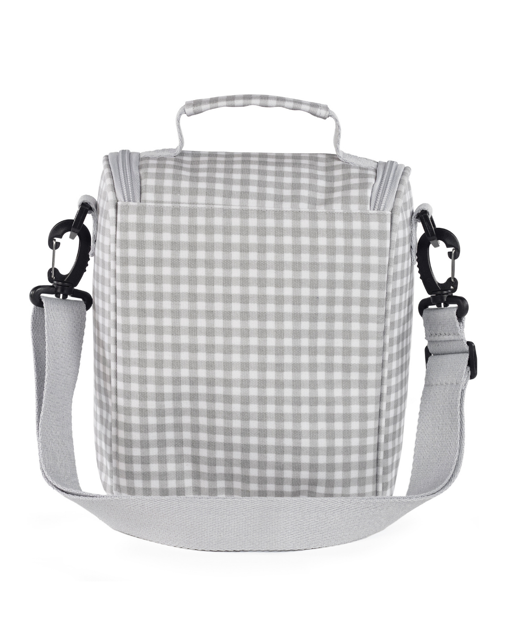 Lancheira I Love Vichy Grey