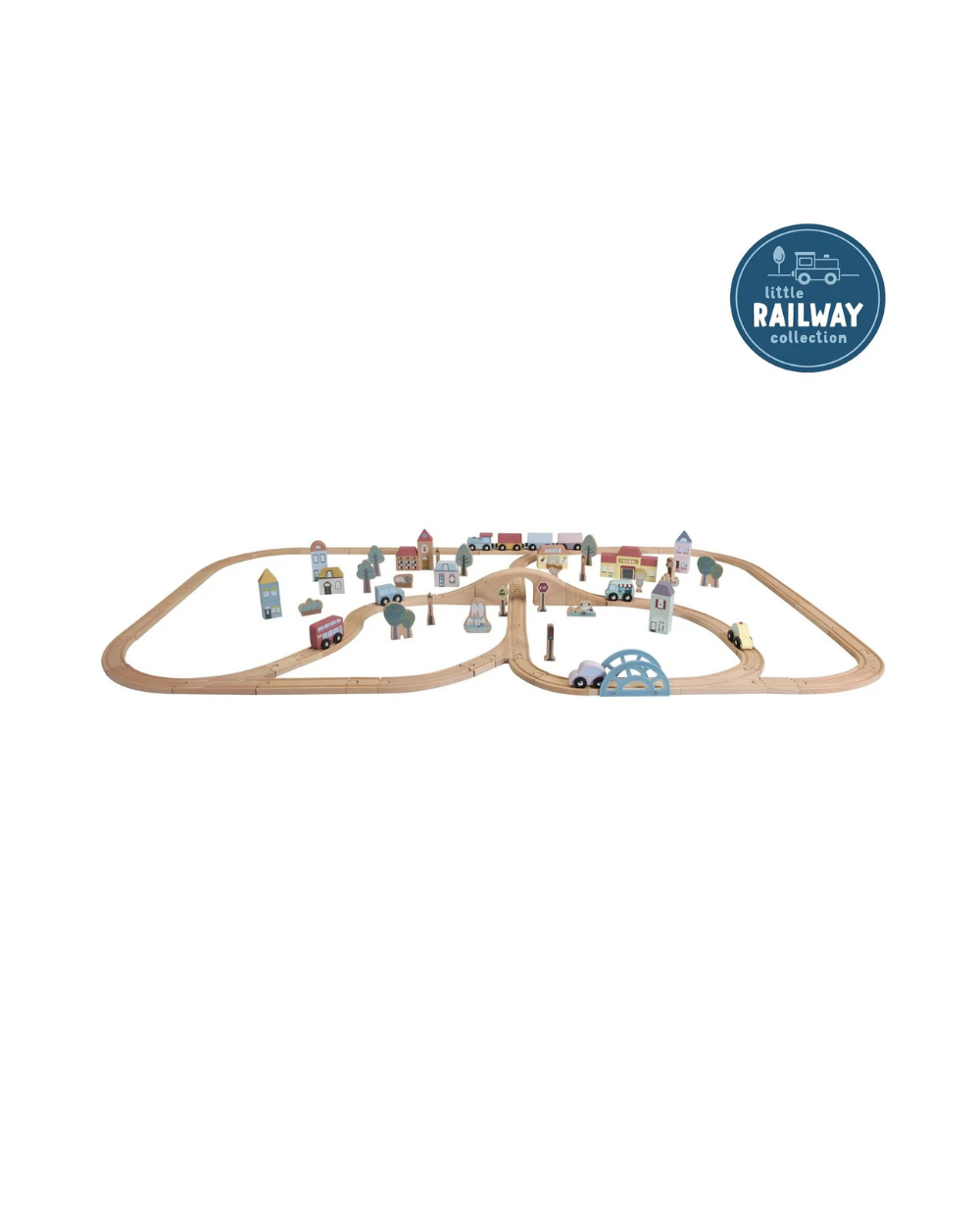 XXL Wooden Train Track
