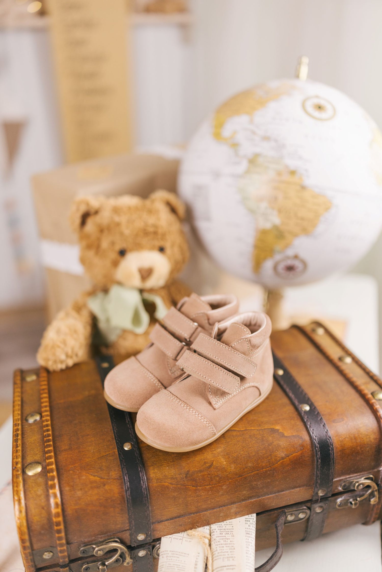 Bota Bebé com Duplo Velcro