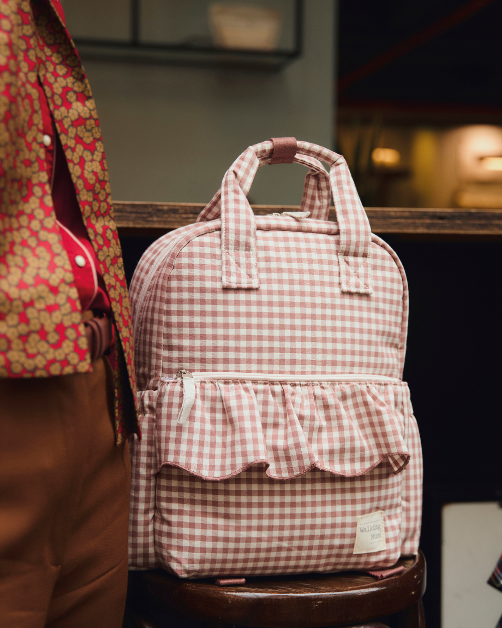 Mochila Praliné | Vichy Moka