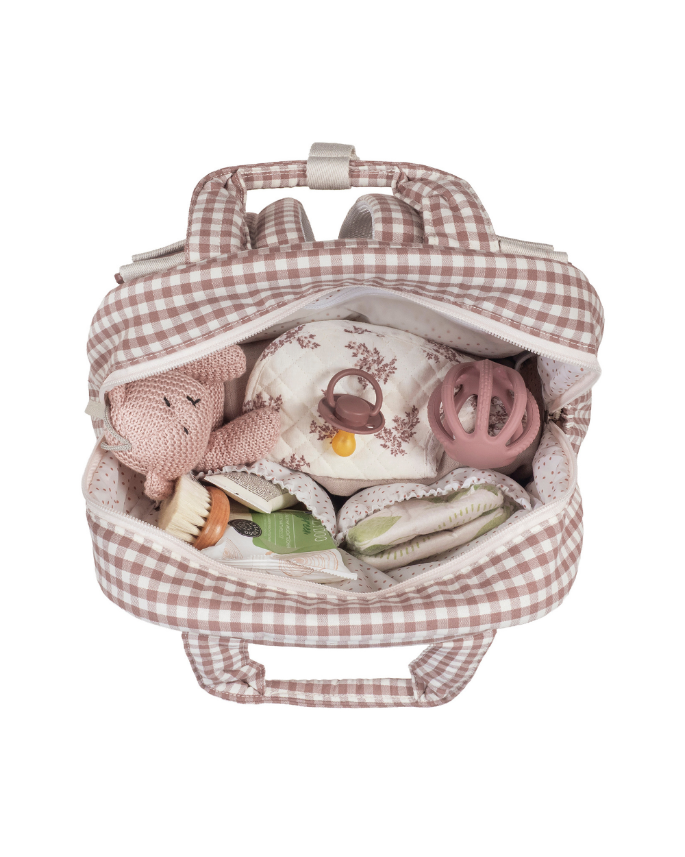 Mochila Praliné | Vichy Moka