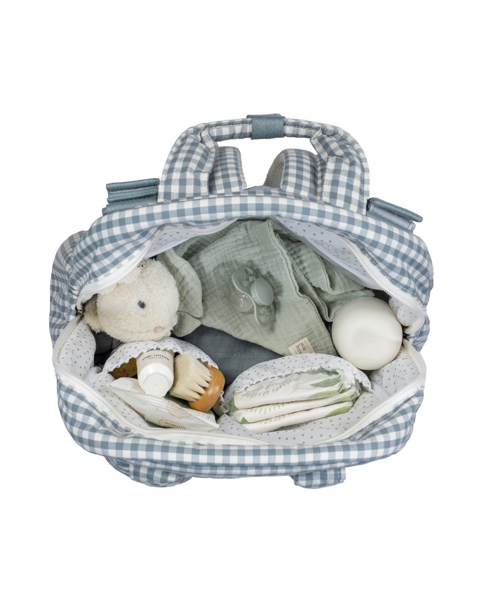 Mochila Praliné | Vichy Matcha