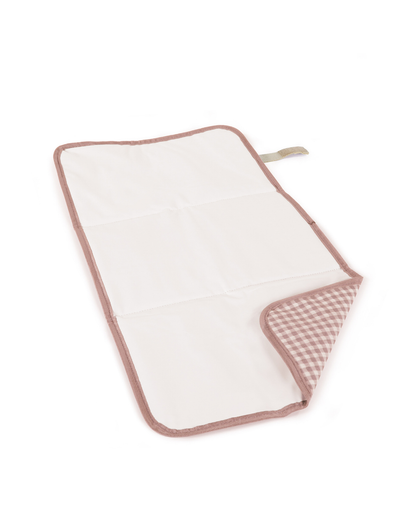 Muda Fraldas I Love Vichy Rosa