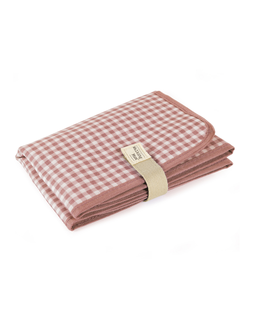 Muda Fraldas I Love Vichy Rosa