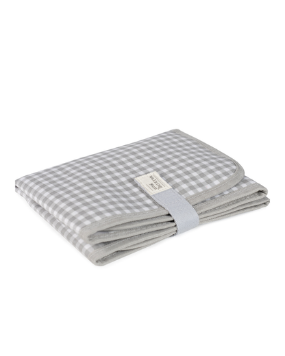 Muda Fraldas I Love Vichy Grey