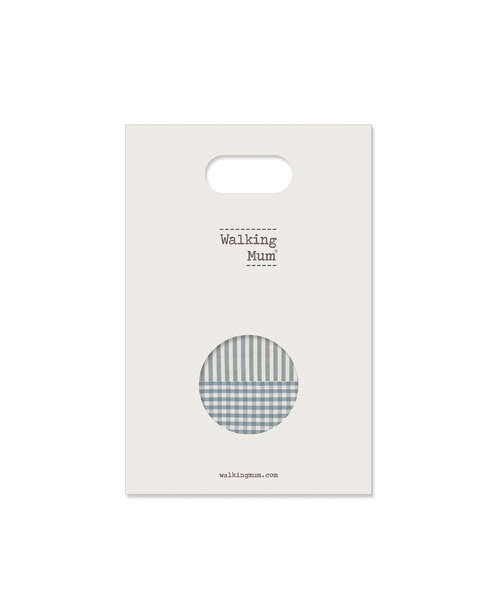 Conjunto 2 Musselinas Praliné | Vichy/Strips Matcha