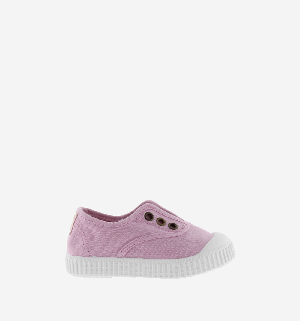 Baskets en toile élastique
