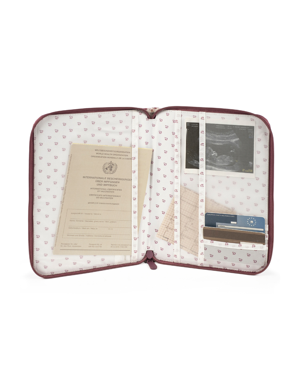 Porta Documentos Cherry Stripes