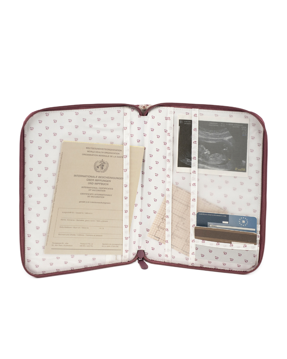 Porta Documentos Cherry Flowers