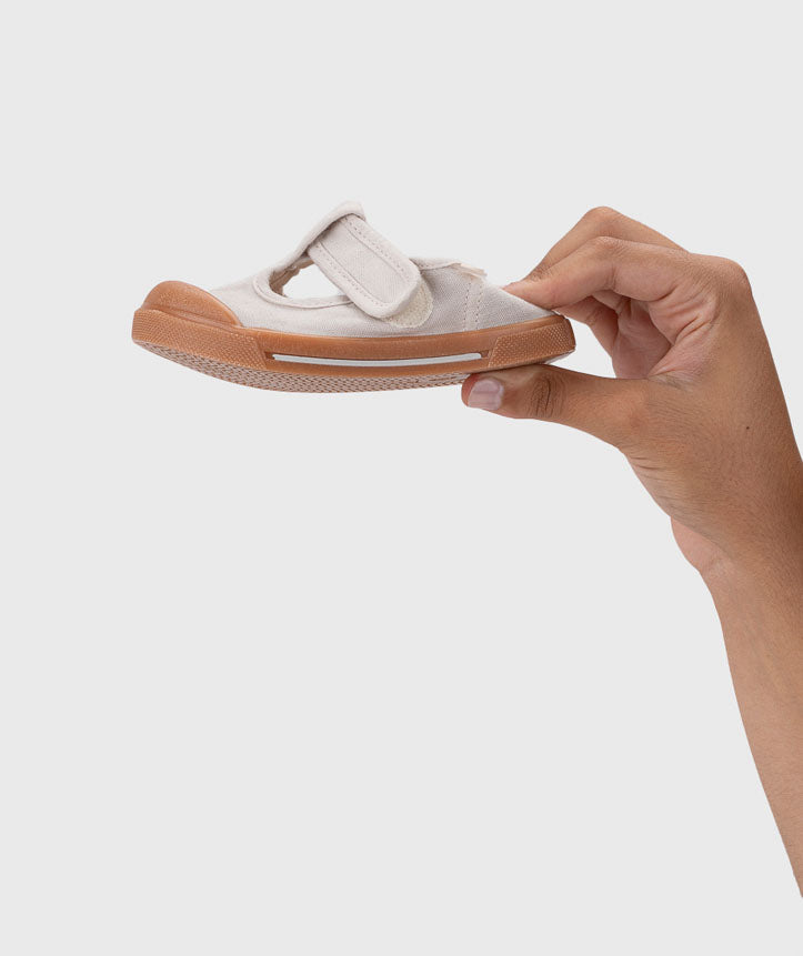Pepito Canvas Caramel Sole - Barefoot -