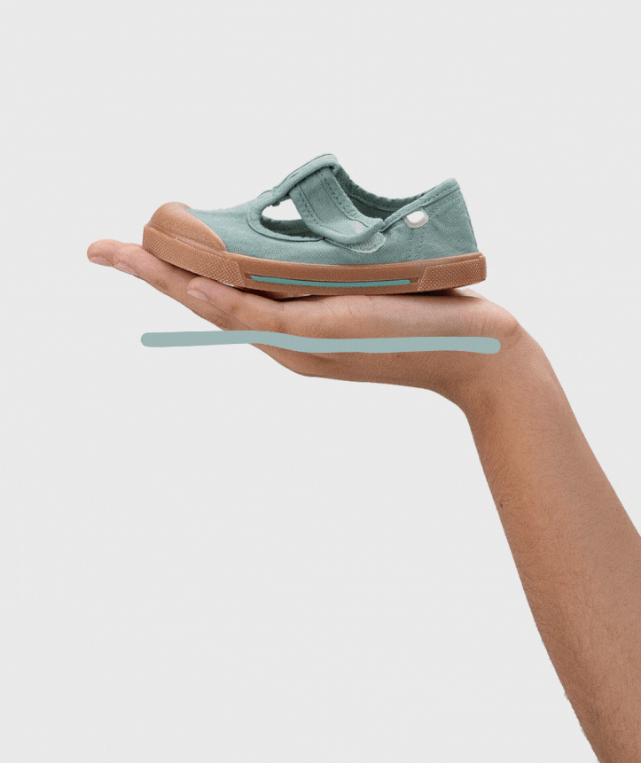 Pepito Canvas Caramel Sole - Barefoot -