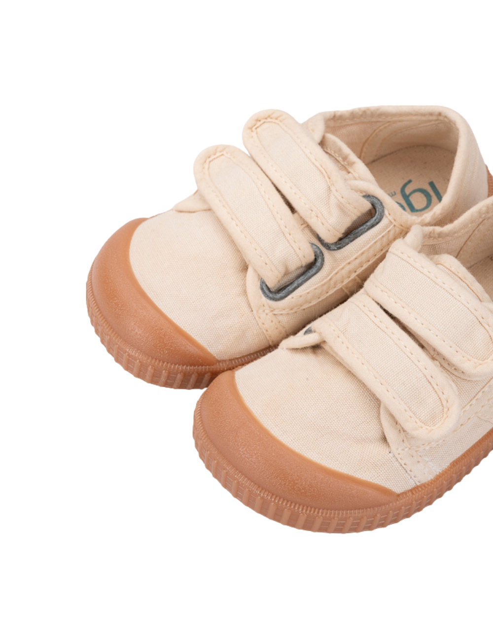 Berri Velcro Caramel Shoes - Barefoot -