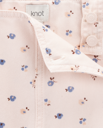 Saia de Peito Blush Petals