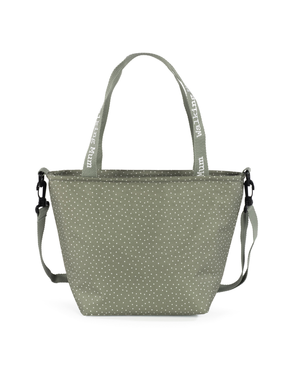 Polka Poppy Moss Thermal Bag