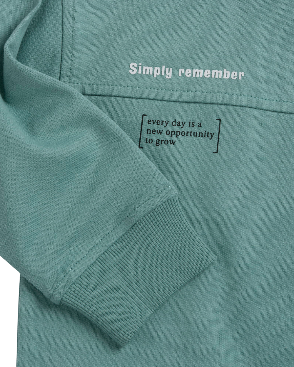 Sweatshirt Algodão Bolso Canelado
