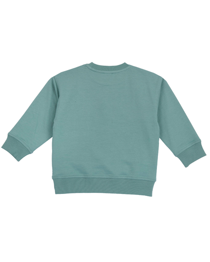 Sweatshirt Algodão Bolso Canelado