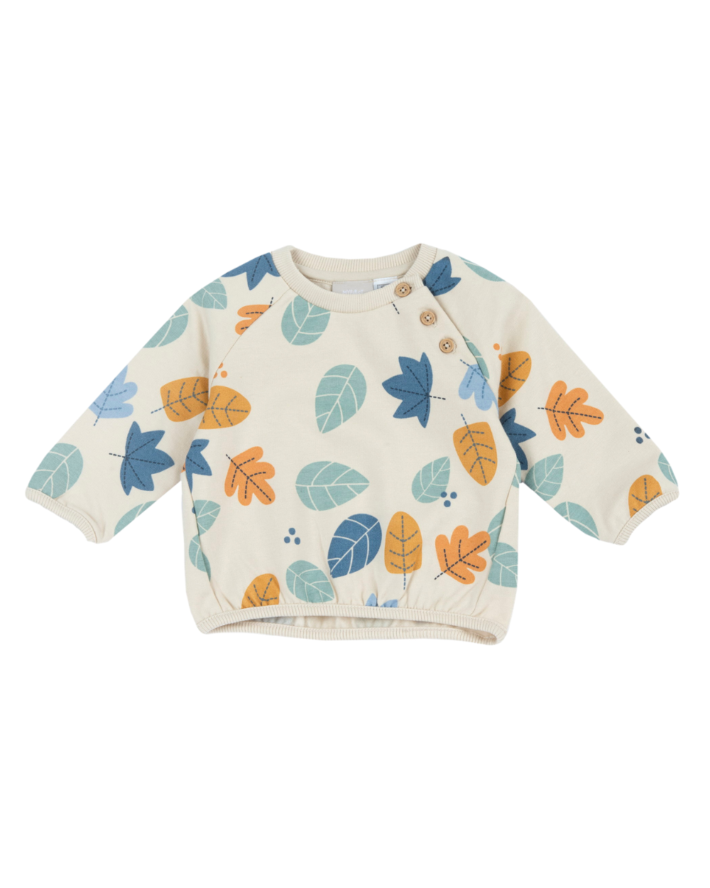 Sweatshirt Estampado de Folhas