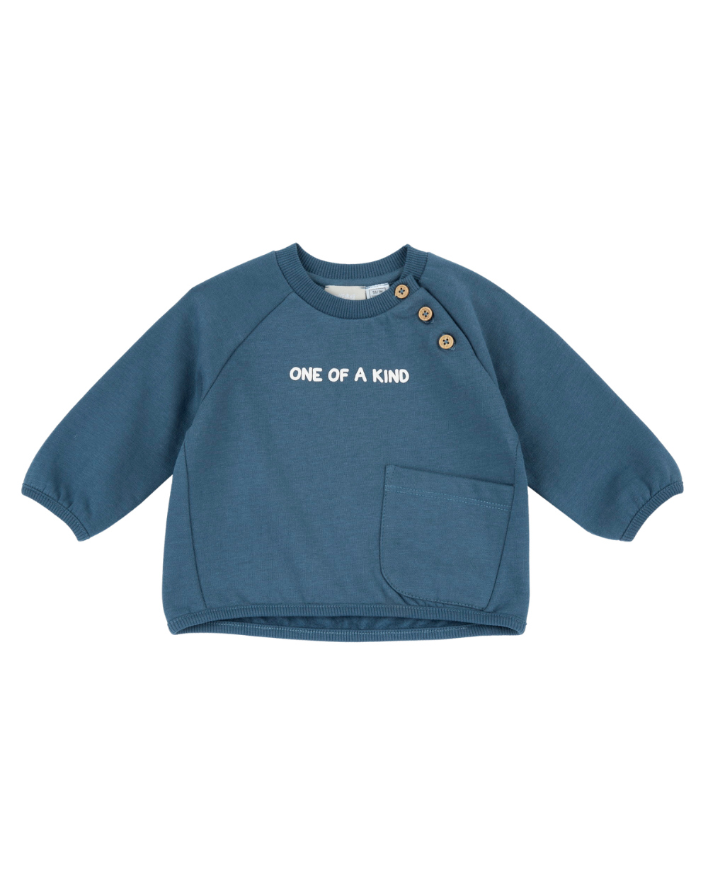 Sweatshirt Algodão Cardado com Frase
