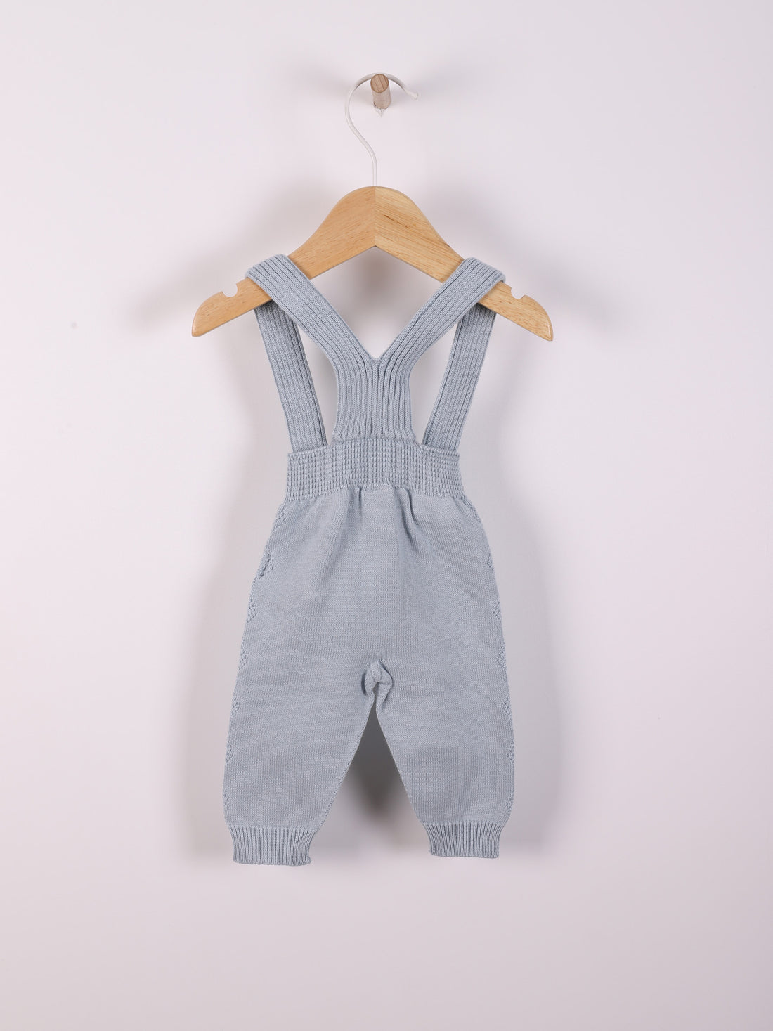 Pantalon à bretelles en tricot