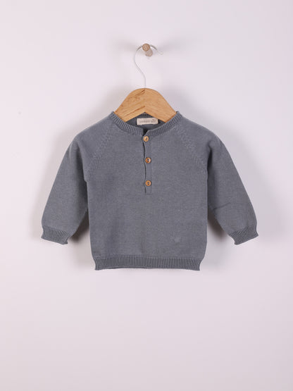 Camisola de Manga Comprida Tricotada