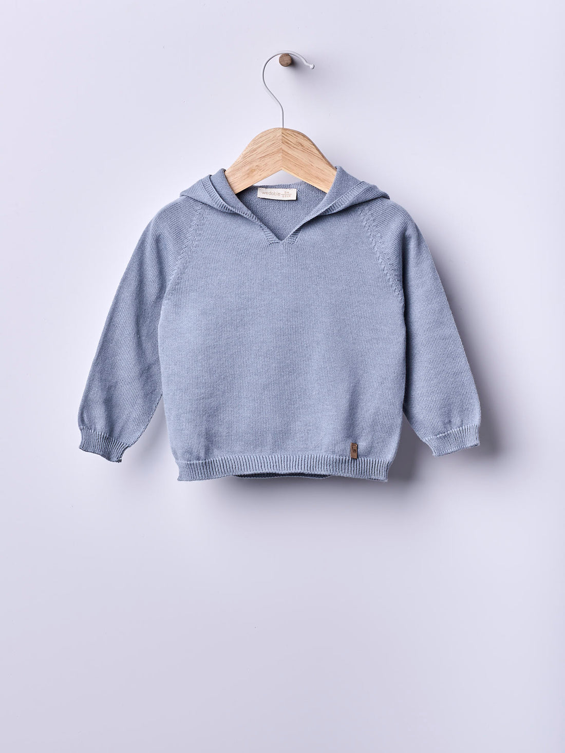 Camisola Tricotada com Capuz