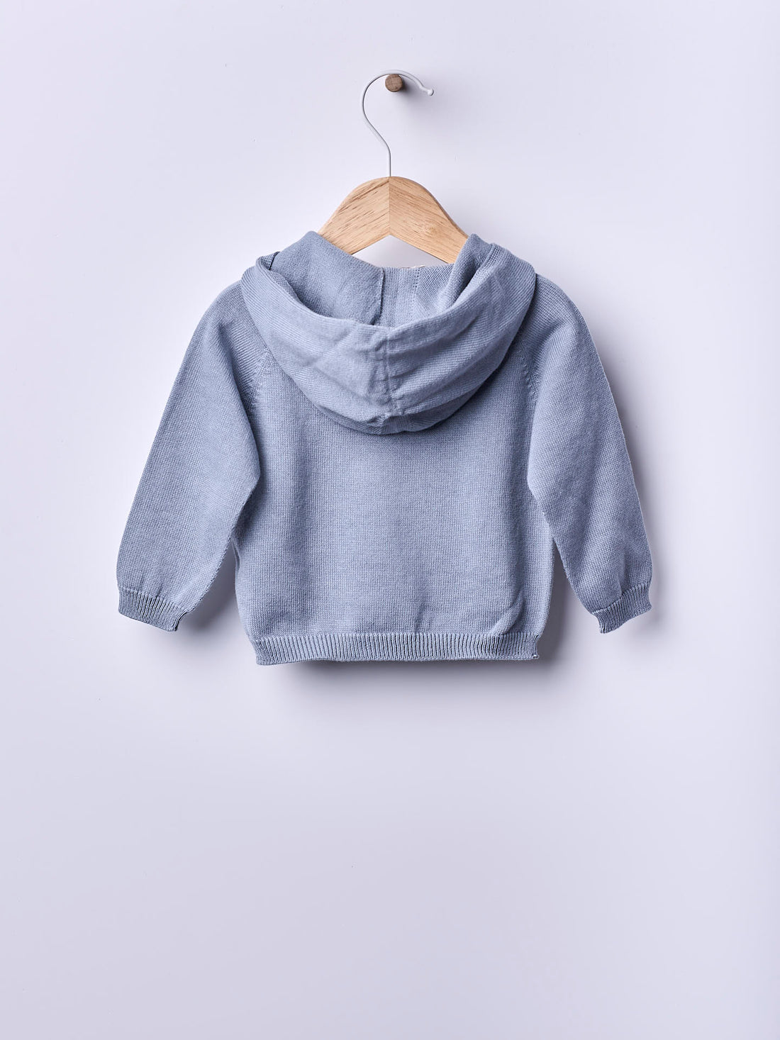 Camisola Tricotada com Capuz