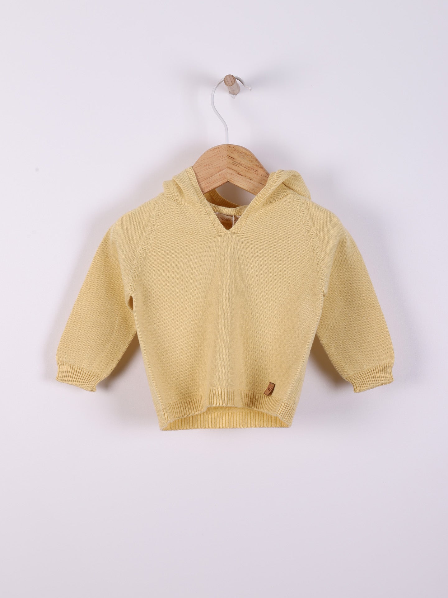 Knitted Hooded Sweater