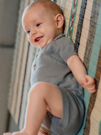 Cute Knitted Short Sleeve Polo Shirt