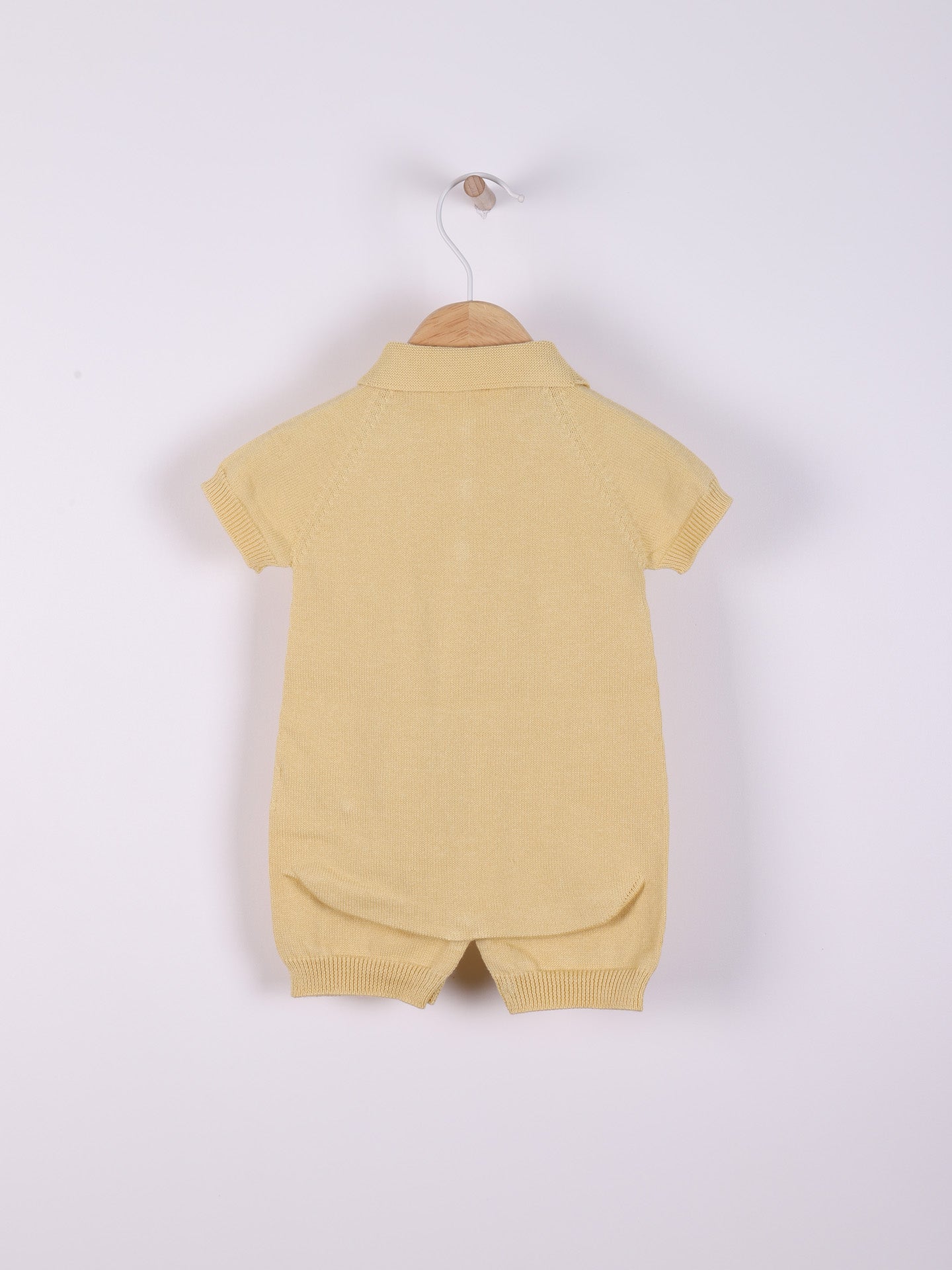 Cute Knitted Short Sleeve Polo Shirt