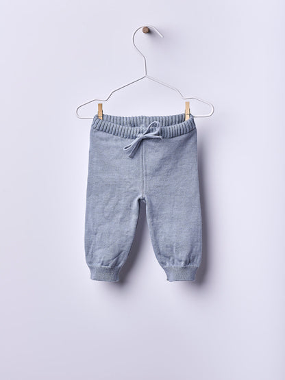 Drawstring Knit Trousers