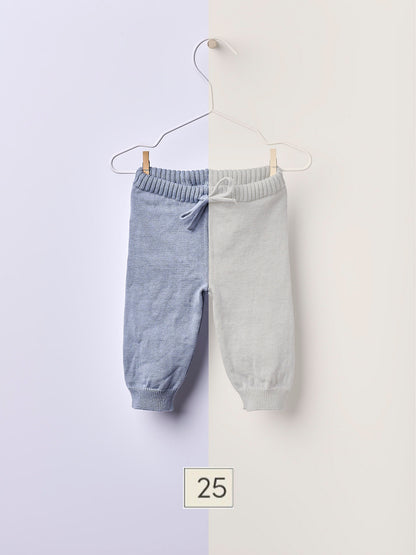 Drawstring Knit Trousers
