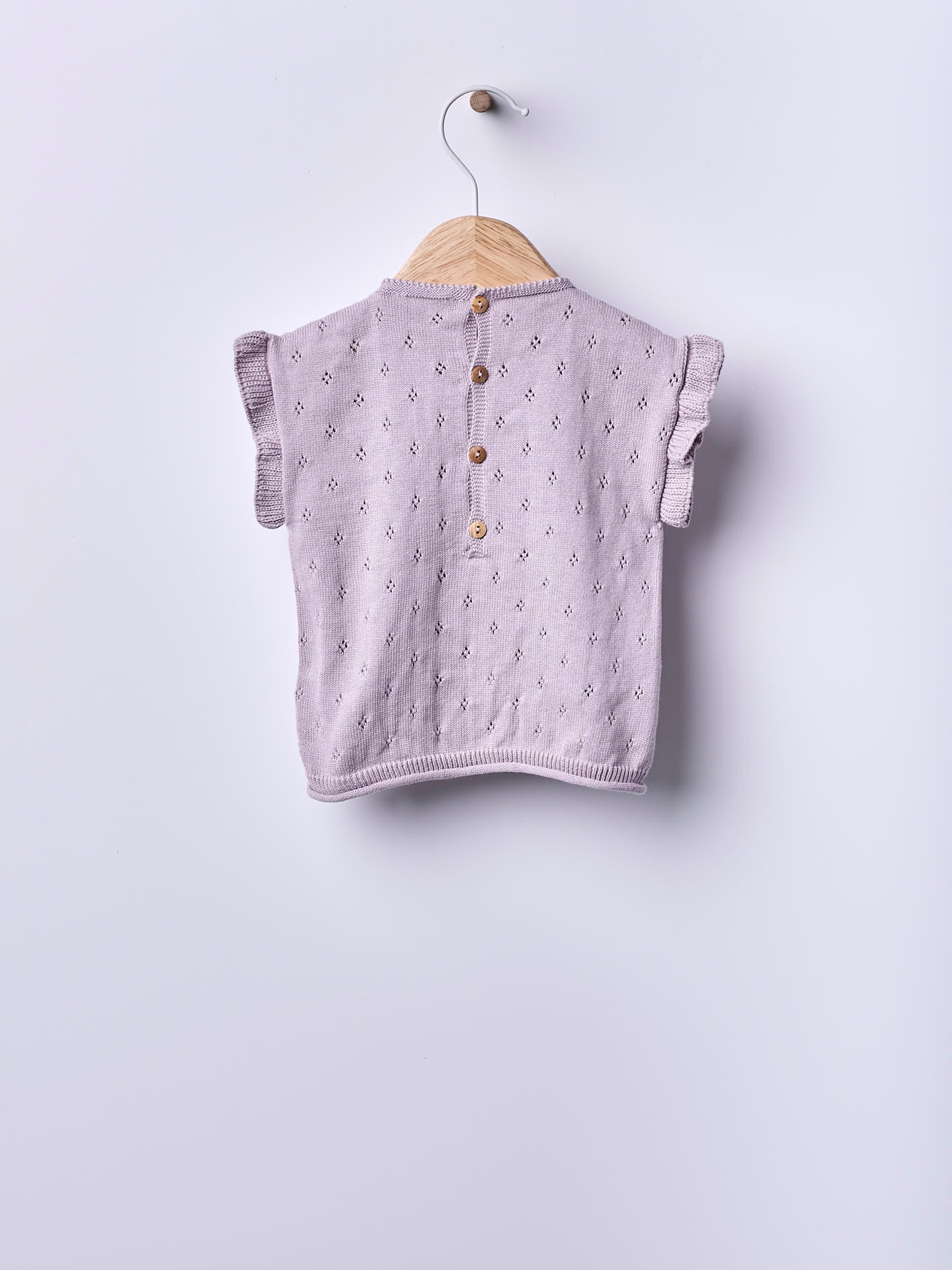 Camisola Malha Folho Manga